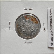 Áustria 50 Groschen 1955 Alumínio, World Coins Austria KM 2870, coin of 50 groschen 1955 Aluminium