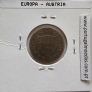 Áustria 50 Groschen 1959 Bronze - Alumínio, World Coins Austria KM 2885, coin of 50 groschen 1959 Aluminium-bronze