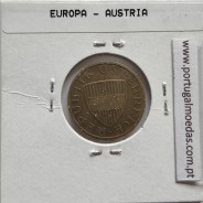 Áustria 50 Groschen 1965 Bronze - Alumínio, World Coins Austria KM 2885, coin of 50 groschen 1965 Aluminium-bronze