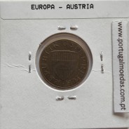 Áustria 50 Groschen 1972 Bronze - Alumínio, World Coins Austria KM 2885, coin of 50 groschen 1972 Aluminium-bronze