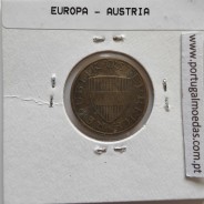 Áustria 50 Groschen 1976 Bronze - Alumínio, World Coins Austria KM 2885, coin of 50 groschen 1976 Aluminium-bronze