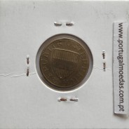 Áustria 50 Groschen 1977 Bronze - Alumínio, World Coins Austria KM 2885, coin of 50 groschen 1977 Aluminium-bronze