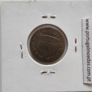 Áustria 50 Groschen 1987 Bronze - Alumínio, World Coins Austria KM 2885, coin of 50 groschen 1987 Aluminium-bronze