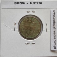 Áustria 50 Groschen 1991 Bronze - Alumínio, World Coins Austria KM 2885, coin of 50 groschen 1991 Aluminium-bronze