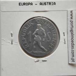 World Coins Austria KM 2871, coin of 1 schiling 1946 Aluminium