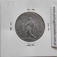 Áustria 1 Schilling 1947 Aluminío, World Coins Austria KM 2871, coin of 1 schiling 1947 Aluminium