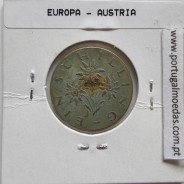 Áustria 1 Schilling 1965 Bronze-Aluminío, World Coins Austria KM 2886, coin of 1 schiling 1965 Aluminium-bronze