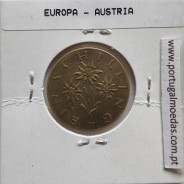 Áustria 1 Schilling 1966 Bronze-Aluminío, World Coins Austria KM 2886, coin of 1 schiling 1966 Aluminium-bronze
