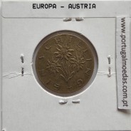 Áustria 1 Schilling 1967 Bronze-Aluminío, World Coins Austria KM 2886, coin of 1 schiling 1967 Aluminium-bronze