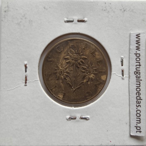 Áustria 1 Schilling 1970 Bronze-Aluminío, World Coins Austria KM 2886, coin of 1 schiling 1970 Aluminium-bronze