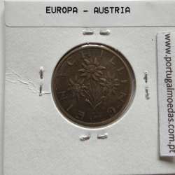 Áustria 1 Schilling 1971 Bronze-Aluminío, World Coins Austria KM 2886, coin of 1 schiling 1971 Aluminium-bronze