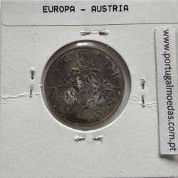 Áustria 1 Schilling 1971 Bronze-Aluminío, World Coins Austria KM 2886, coin of 1 schiling 1971 Aluminium-bronze