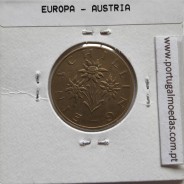 Áustria 1 Schilling 1972 Bronze-Aluminío, World Coins Austria KM 2886, coin of 1 schiling 1972 Aluminium-bronze