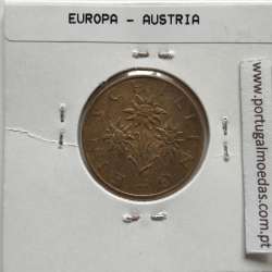 Áustria 1 Schilling 1975 Bronze-Aluminío, World Coins Austria KM 2886, coin of 1 schiling 1975 Aluminium-bronze