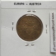 Áustria 1 Schilling 1975 Bronze-Aluminío, World Coins Austria KM 2886, coin of 1 schiling 1975 Aluminium-bronze
