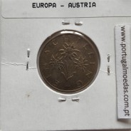 Áustria 1 Schilling 1977 Bronze-Aluminío, World Coins Austria KM 2886, coin of 1 schiling 1977 Aluminium-bronze
