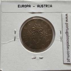 Áustria 1 Schilling 1982 Bronze-Aluminío, World Coins Austria KM 2886, coin of 1 schiling 1982 Aluminium-bronze