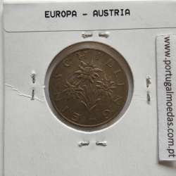 Áustria 1 Schilling 1985 Bronze-Aluminío, World Coins Austria KM 2886, coin of 1 schiling 1985 Aluminium-bronze