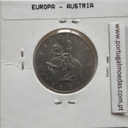 Áustria 5 Schilling 1972 Cupro-níquel, World Coins Austria KM 2889, coin of 5 schiling 1972 Copper-nickel