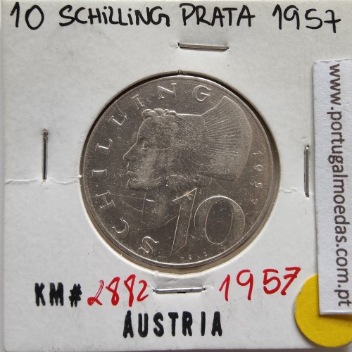 Áustria 5 Schilling 1972 Cupro-níquel, World Coins Austria KM 2889, coin of 5 schiling 1972 Copper-nickel