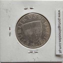 Áustria 10 Schilling 1957 Prata, World Coins Austria KM 2882, coin of 10 schiling 1957 silver