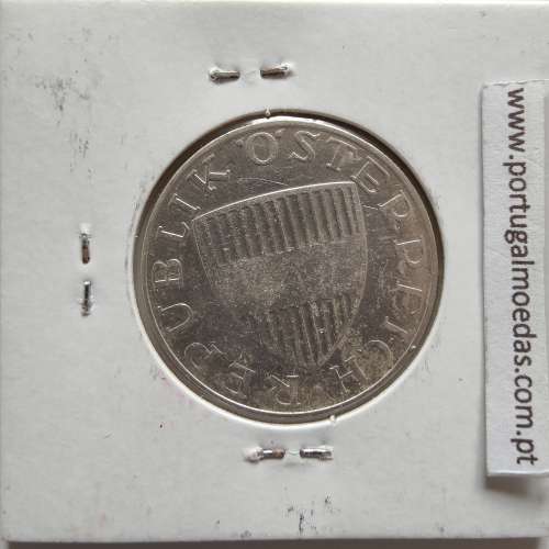 Áustria 10 Schilling 1957 Prata, World Coins Austria KM 2882, coin of 10 schiling 1957 silver