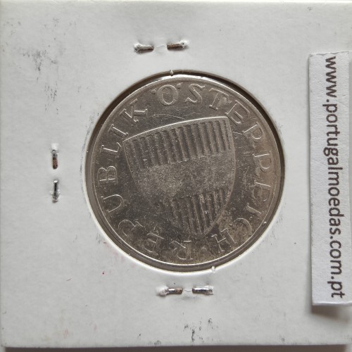 Áustria 5 Schilling 1972 Cupro-níquel, World Coins Austria KM 2889, coin of 5 schiling 1972 Copper-nickel