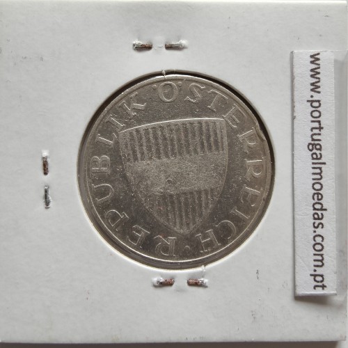 Áustria 10 Schilling 1958 Prata, World Coins Austria KM 2882, coin of 10 schiling 1958 silver