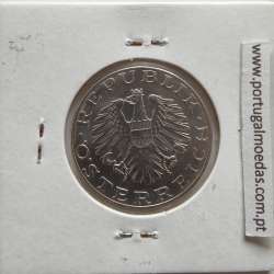 Áustria 10 Schilling 1974 Cupro-níquel, World Coins Austria KM 2918, coin of 10 schiling 1974 Copper-nickel plated nickel