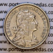 50 Centavos 1927 em Alpaca, $50 centavos 1927 Republica Portuguesa, (Bela), World Coins Portugal  KM 577