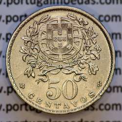50 Centavos 1928 em Alpaca, $50 centavos 1928 Republica Portuguesa, (Bela), World Coins Portugal  KM 577