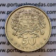 50 Centavos 1928 em Alpaca, $50 centavos 1928 Republica Portuguesa, (Bela-), World Coins Portugal  KM#577