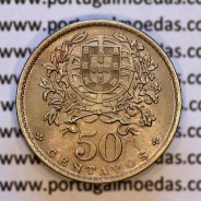 50 Centavos 1928 em Alpaca, $50 centavos 1928 Republica Portuguesa, (MBC+/Bela-), World Coins Portugal  KM 577