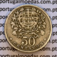 50 Centavos 1928 em Alpaca, $50 centavos 1928 Republica Portuguesa, (MBC), World Coins Portugal  KM 577