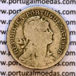 50 Centavos 1928 em Alpaca, $50 centavos 1928 Republica Portuguesa, (BC-), World Coins Portugal  KM 577 50 Centavos 1928 em Alpaca, $50 centavos 1928 Republica Portuguesa, (BC-), World Coins Portugal  KM 577