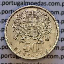 Portugal, Nickel brass coin of 50 Centavos 1929 of Portuguese Republic, (AU), World Coins Portugal KM 577