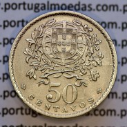 50 Centavos 1929 em Alpaca, $50 centavos Republica Portuguesa, (Bela) World Coins Portugal  KM 577