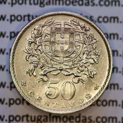 Portugal, Nickel brass coin of 50 Centavos 1929 of Portuguese Republic, (AU), World Coins Portugal KM 577