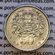 50 Centavos 1929 em Alpaca, $50 centavos Republica Portuguesa, (Bela) World Coins Portugal  KM 577