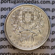 50 Centavos 1929 em Alpaca, $50 centavos Republica Portuguesa, (Bela) World Coins Portugal  KM 577