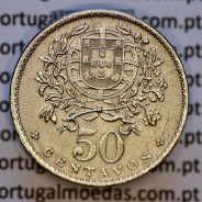 Portugal, Nickel brass coin of 50 Centavos 1929 of Portuguese Republic, (AU), World Coins Portugal KM 577
