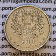 50 Centavos 1929 em Alpaca, $50 centavos Republica Portuguesa, (Bela) World Coins Portugal  KM 577