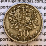50 Centavos 1929 em Alpaca, $50 centavos Republica Portuguesa, (MBC+) World Coins Portugal  KM 577