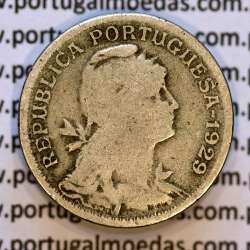 50 Centavos 1929 em Alpaca, $50 centavos Republica Portuguesa, (BC) World Coins Portugal  KM 577 50 Centavos 1929 em Alpaca, $50 centavos Republica Portuguesa, (BC) World Coins Portugal  KM 577