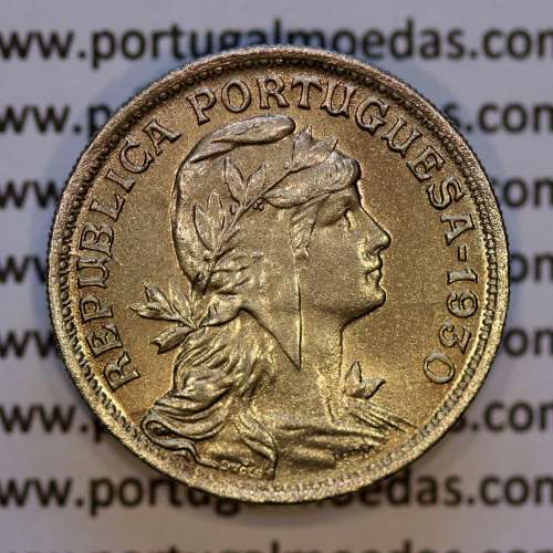 50 Centavos 1930 Alpaca, $50 Centavos 1930 Republica Portuguesa, (Bela), World Coins Portugal KM 577