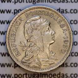 50 Centavos 1930 Alpaca, $50 Centavos 1930 Republica Portuguesa, (Bela), World Coins Portugal KM 577