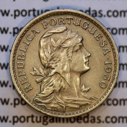 50 Centavos 1930 Alpaca, $50 Centavos 1930 Republica Portuguesa, (MBC+/Bela-), World Coins Portugal KM#577