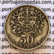 50 Centavos 1930 Alpaca, $50 Centavos 1930 Republica Portuguesa, (MBC+), World Coins Portugal KM#577