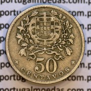50 Centavos 1930 Alpaca, $50 Centavos 1930 Republica Portuguesa, (BC), World Coins Portugal KM#577
