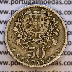 50 Centavos 1930 Alpaca, $50 Centavos 1930 Republica Portuguesa, (BC), World Coins Portugal KM 577 50 Centavos 1930 Alpaca, $50 Centavos 1930 Republica Portuguesa, (BC), World Coins Portugal KM 577